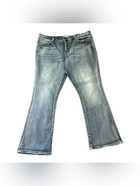 BKE Gabby Curvy Fit Jeans 36x31 1/2 Bootcut High-Rise